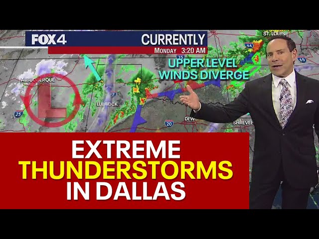 ⁣Extreme weather coming to North Texas