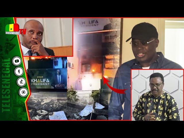 ⁣Incendie au siège de Taxawou : Ali Sega Camara soulève une curieuse question et semble accuser...