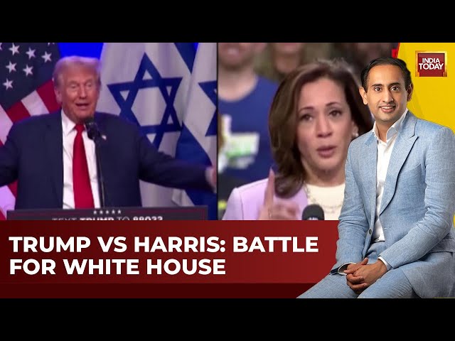 ⁣NewsTrack with Rahul Kanwal: Trump vs Harris, America's Armageddon Election | India Today