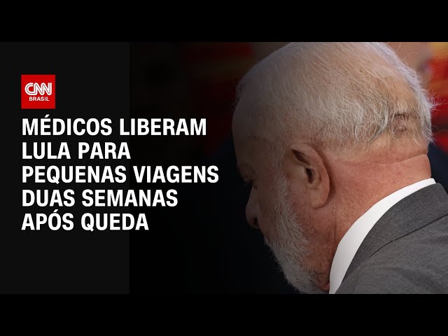 ⁣Médicos liberam Lula para pequenas viagens duas semanas após queda | BASTIDORES CNN