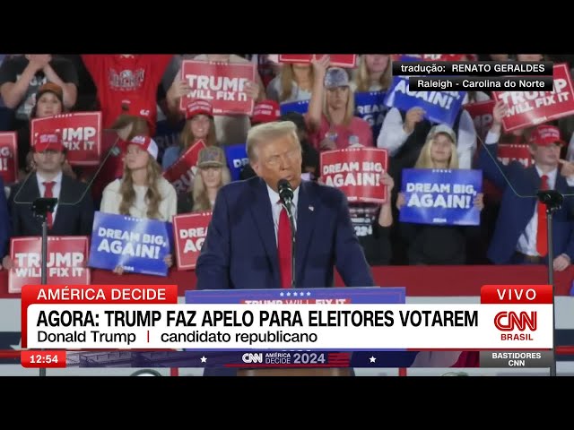 ⁣Trump: Vamos fechar a fronteira dos EUA de vez | BASTIDORES CNN