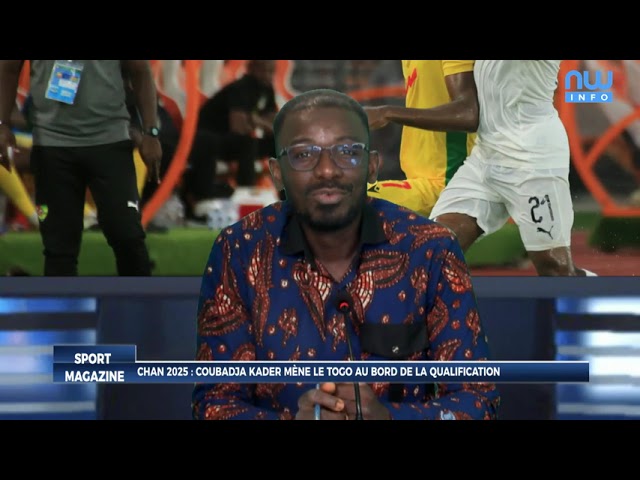 ⁣CHAN 2025 : Coubadja Kader mène le Togo au bord de la qualification