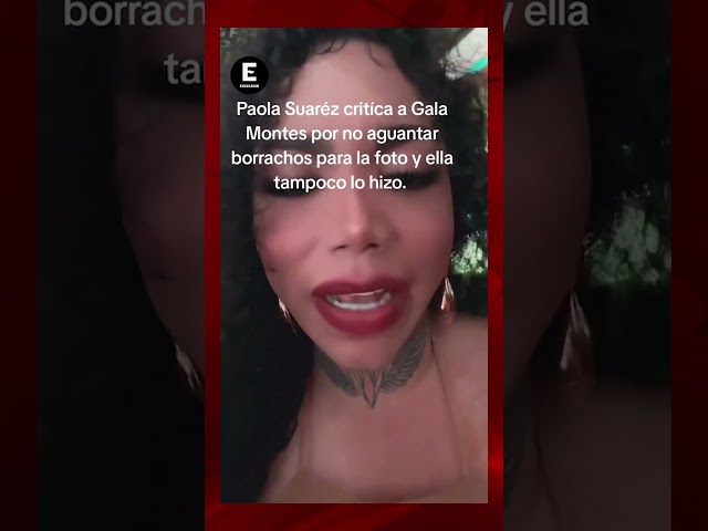 ⁣Paolita Suárez Critica a Gala Montes por Abandonar Evento en Monterrey