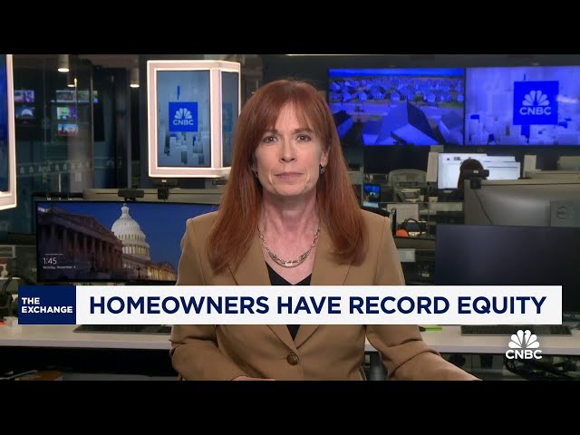 ⁣US homeowners have record equity