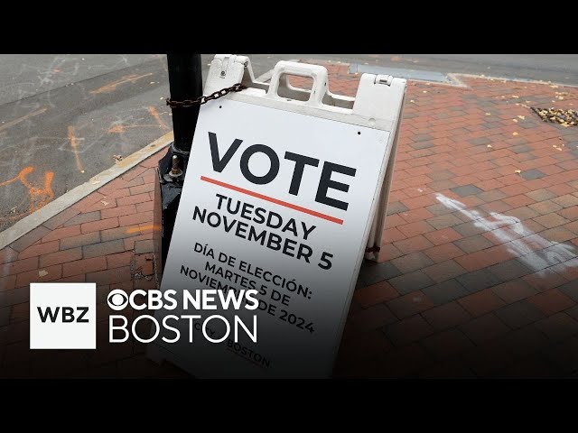 ⁣Massachusetts expects record turnout on Election Day 2024