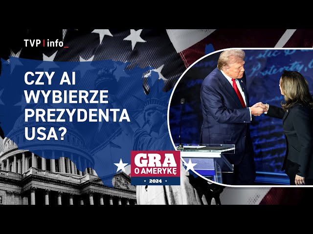 ⁣Sztuczna inteligencja a wybory w USA. Czy AI wyłoni nowego prezydenta? | WYBORY W USA