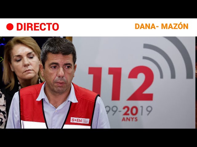 ⁣DANA  EN DIRECTO: DECLARACIÓN de CARLOS MAZÓN, PRESIDENTE de la GENERALITAT VALENCIANA | RTVE