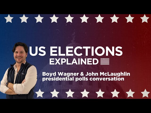 ⁣Boyd Wagner & John McLaughlin presidential polls conversation