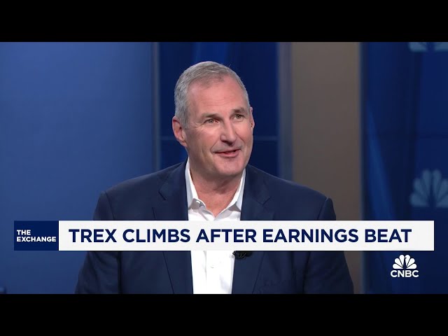 ⁣Trex CEO on Q3 earnings beat