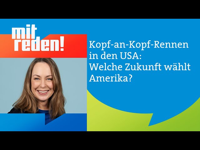 ⁣Kopf-an-Kopf-Rennen in den USA: Welche Zukunft wählt Amerika? | mitreden.ard.de