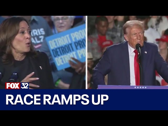 ⁣On Election Day eve, Trump and Harris appear deadlocked