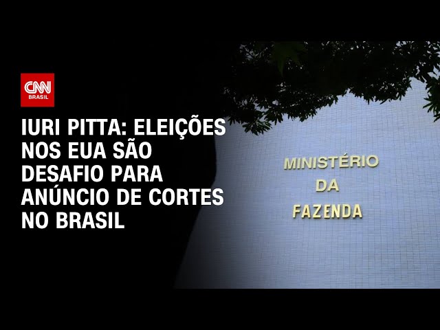 ⁣Iuri Pitta: Eleições nos EUA são desafio para anúncio de cortes no Brasil | CNN 360º