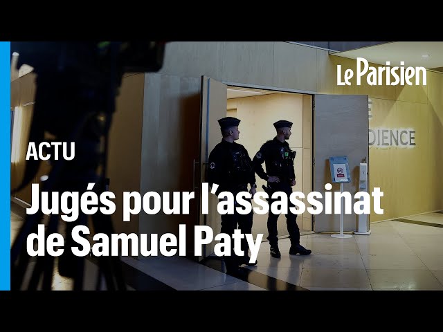 ⁣Assassinat de Samuel Paty : 8 accusés devant la cour d’assises spéciale de Paris