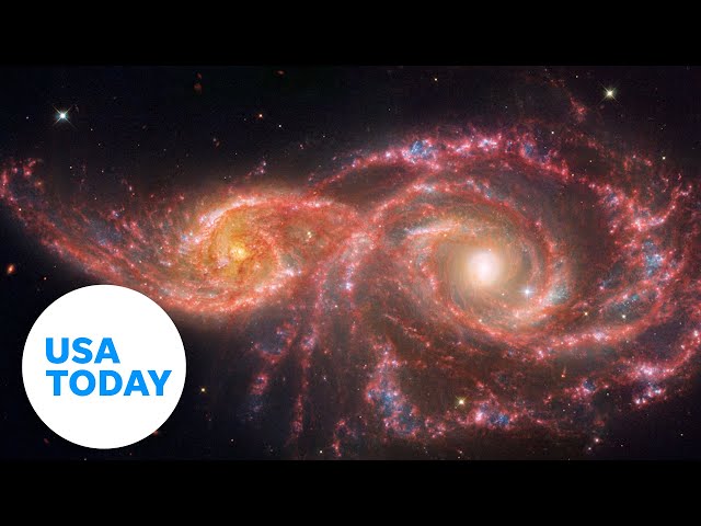 ⁣NASA examines galaxies that resemble 'blood-soaked eyes'