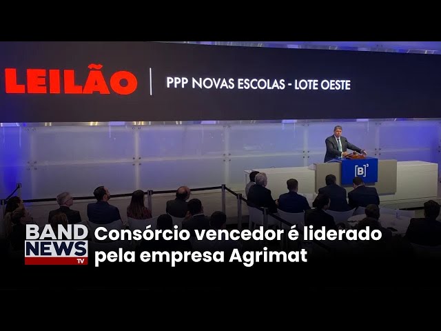 ⁣Consórcio SP + escolas vence lote em São Paulo | BandNewsTV