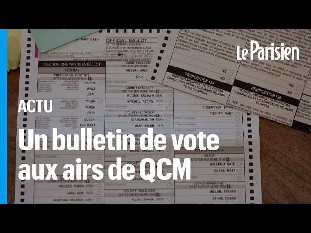 ⁣Droit à l'avortement, lynx et shérif : les Américains ne votent pas que pour la présidentielle