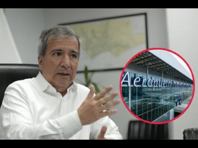 ⁣Ministro de Transportes plantea soluciones para evitar alto tránsito en Migraciones del aeropuerto