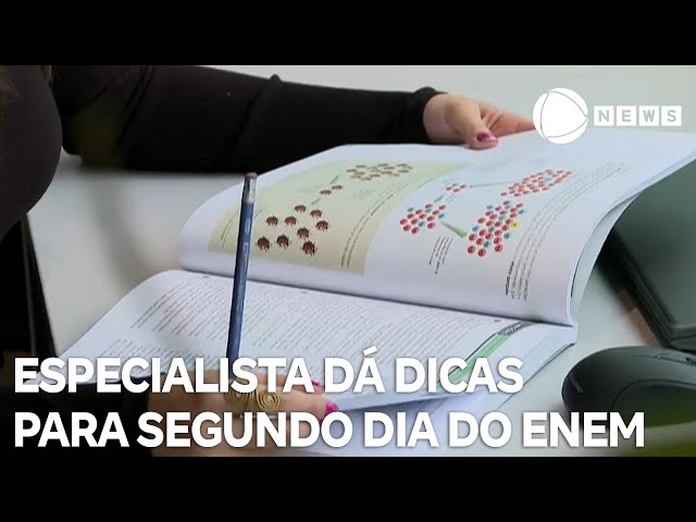 ⁣Especialista dá dicas de como manter o foco no segundo dia de Enem