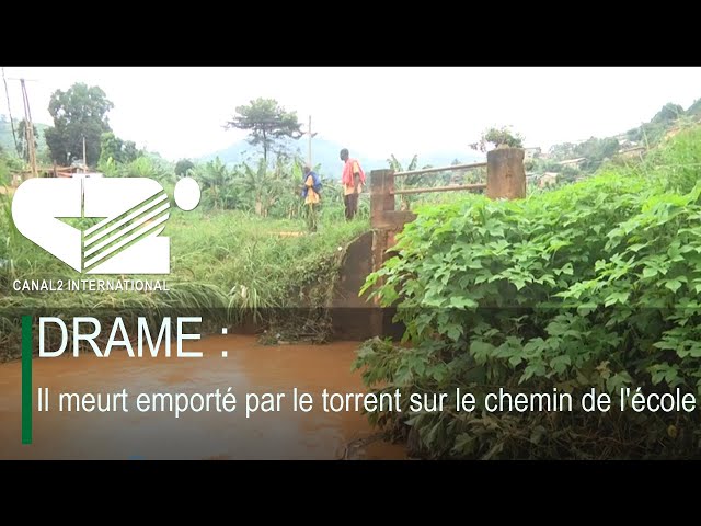 ⁣DRAME : Il meurt emporté par le torrent sur le chemin de l'école