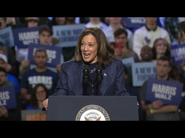 ⁣LIVE: Vice President Kamala Harris delivers remarks in Allentown, PA