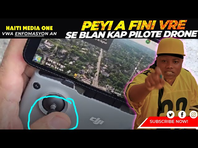 ⁣Preparasyon Atak Bandi 103 Zonbi Yo Sou Leyogàn Blan Ap Piltote Drone Pou Yo.