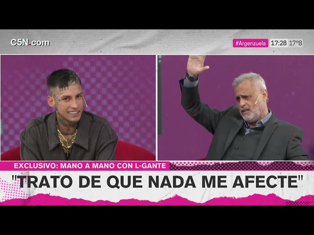 ⁣L-GANTE mano a mano con JORGE RIAL en ARGENZUELA