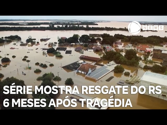 ⁣Seis meses após enchentes, série 'Querência' mostra o resgate do Rio Grande do Sul