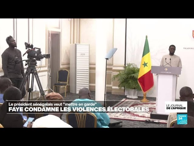 ⁣Législatives au Sénégal : Bassirou Diomaye Faye condamne la violence politique • FRANCE 24