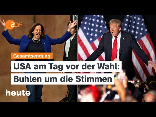 ⁣heute 19:00 Uhr vom 04.11.2024: Regierungskrise der Ampel-Koalition, US-Wahlen, Vermisste in Spanien