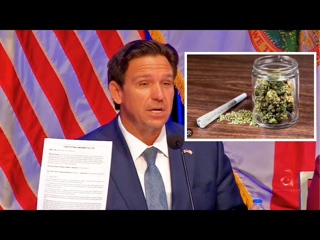 ⁣Desantis habla sobre los peligros de Aprobar en Florida el uso de la Marihuana recreativa