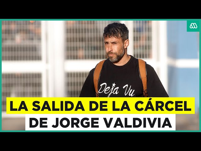 ⁣Video muestra a Jorge Valdivia saliendo de la cárcel