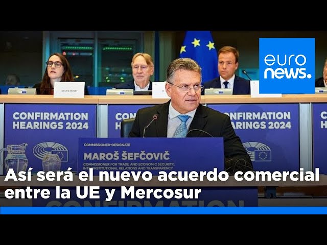 ⁣El acuerdo comercial UE-Mercosur será "justo", según el comisario designado