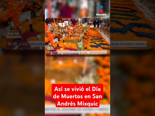 ⁣Así se vivió el Día de Muertos en San Andrés Mixquic | Shorts