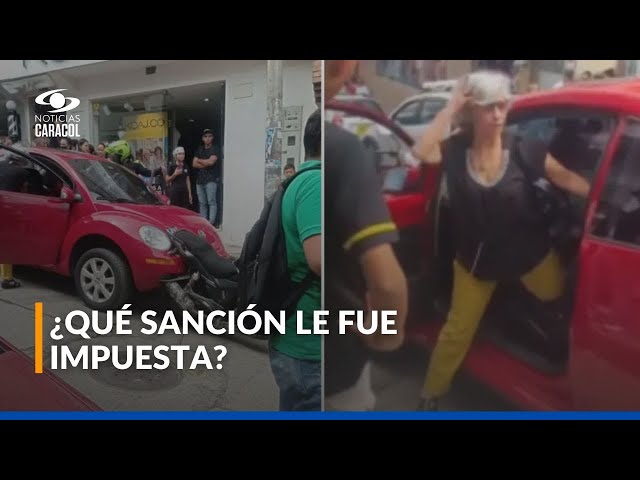 ⁣Carro con cinco mujeres a bordo, todas en estado de embriaguez, causó accidente en Pacho: video