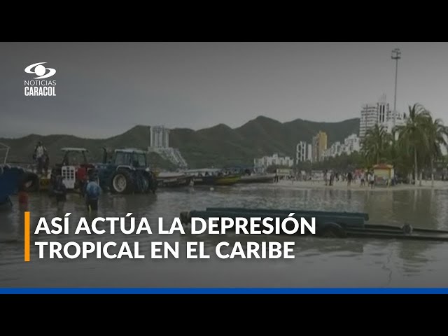 ⁣¿Qué es una depresión tropical y qué afectaciones podría generar en el Caribe colombiano?