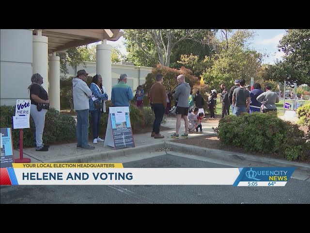 ⁣How voter turnout in western NC post-Helene will impact election