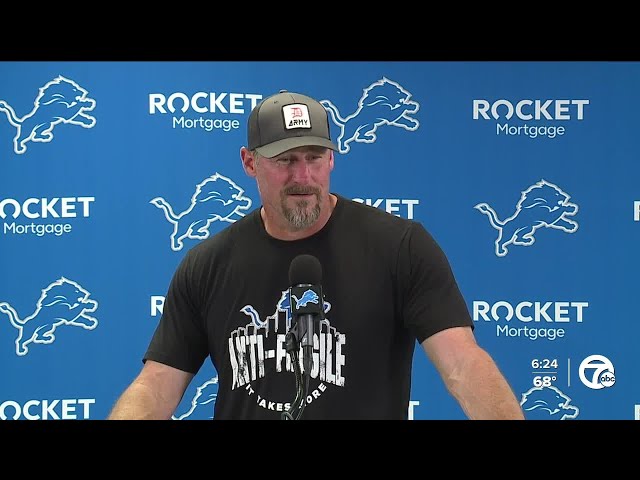 ⁣Dan Campbell updated the Lions trade deadline plans