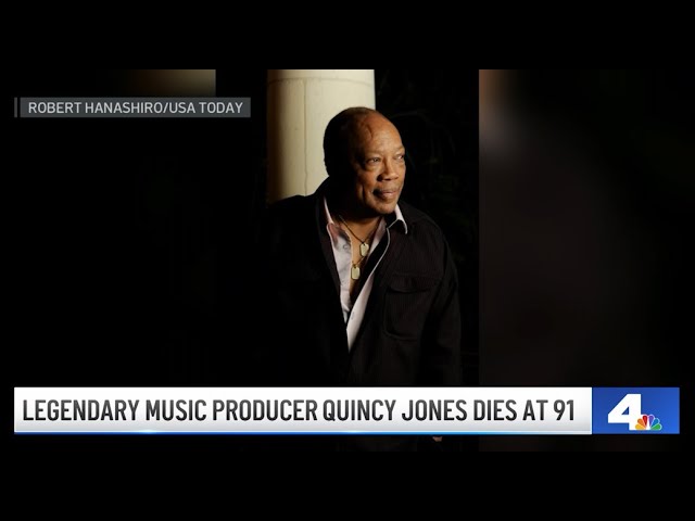 ⁣Legendary Producer Quincy Jones Dies - The Rundown: Monday 11/4/24 | NBCLA