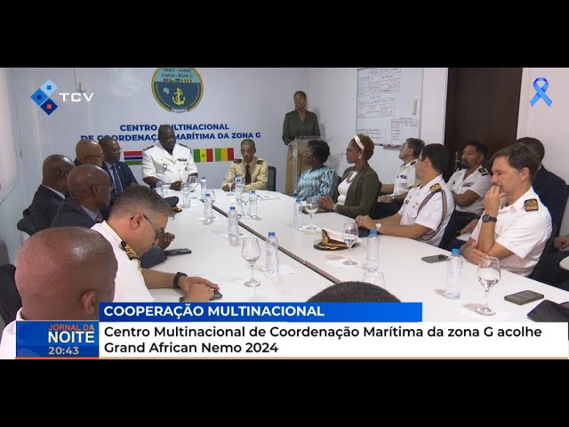 ⁣Centro Multinacional de Coordenação Marítima da zona G acolhe Grand African Nemo 2024