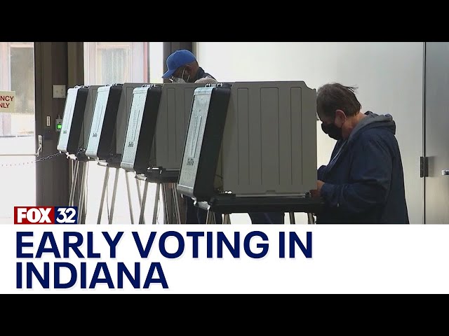 ⁣High early voting numbers in Indiana set the stage for Election Day