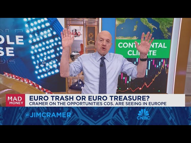 ⁣Jim Cramer looks at investing opportunities in Europe