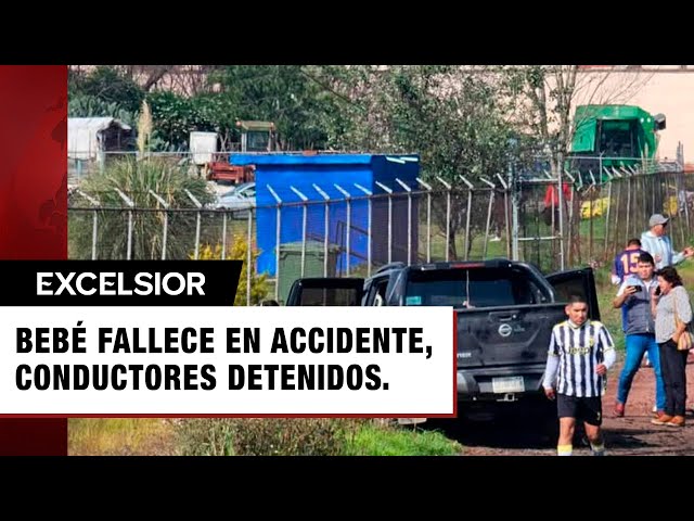 ⁣¡Tragedia en carretera! Muere recién nacida tras choque entre camioneta y vehículo compacto