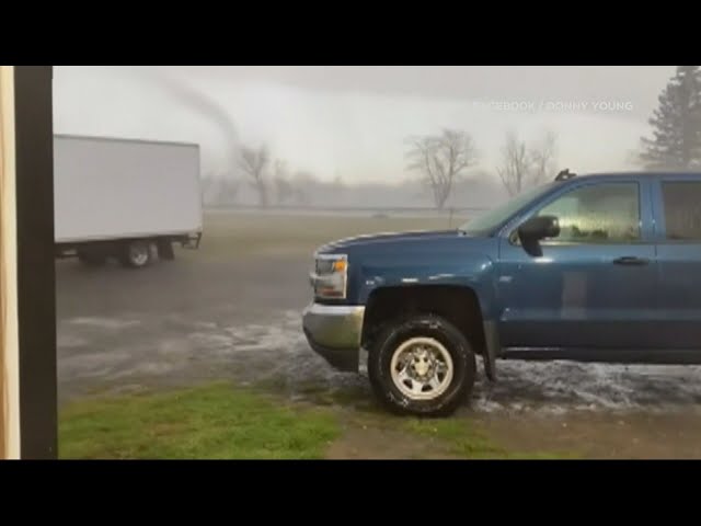 ⁣Pair of rare November tornadoes confirmed in New Brunswick