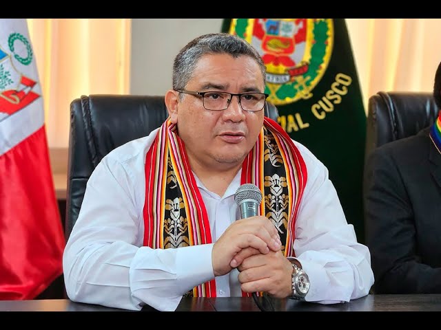 ⁣Ministro Santiváñez desde Cusco: "Yo no respondo calificativos, yo respondo con mi trabajo"