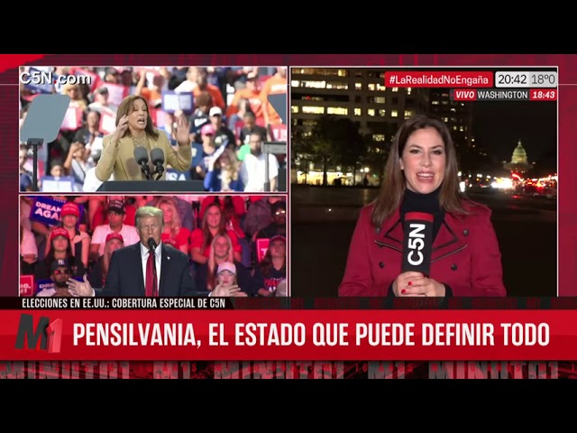 ⁣Daniela Ballester ANALIZA el CLIMA PREELECTORAL desde WASHINGTON