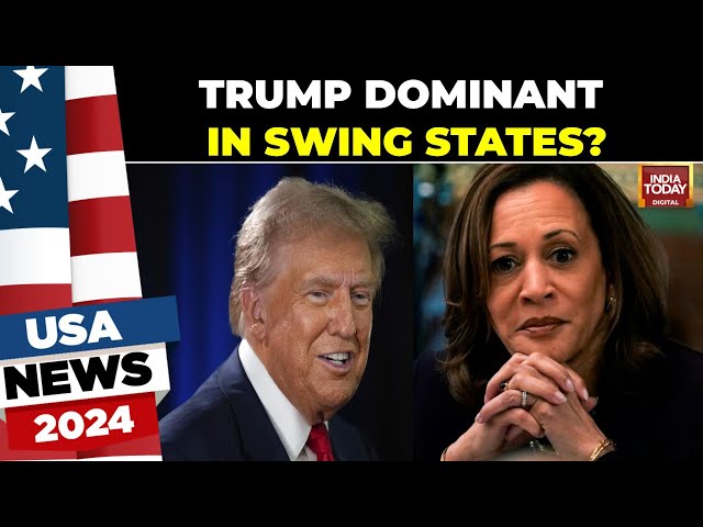 ⁣US Elections LIVE: Ahead Of Election Day, Trump Retains Edge Over Kamala Harris In Key Swing States