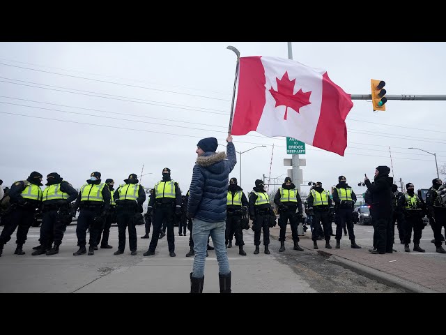 ⁣City of Windsor files lawsuit against feds over 2022 bridge blockade costs