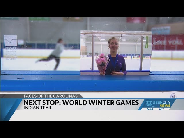 ⁣Charlotte skater has a heavy heart as she prepares for Special Olympics World Winter Games