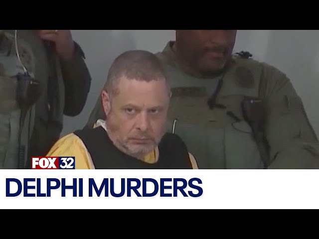 ⁣Delphi murders: Footage of Richard Allen in prison shown to jury