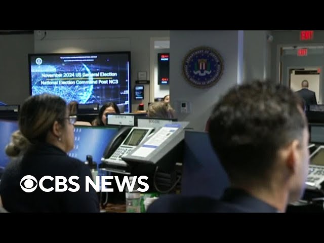 ⁣FBI ramping up security efforts ahead of Election Day